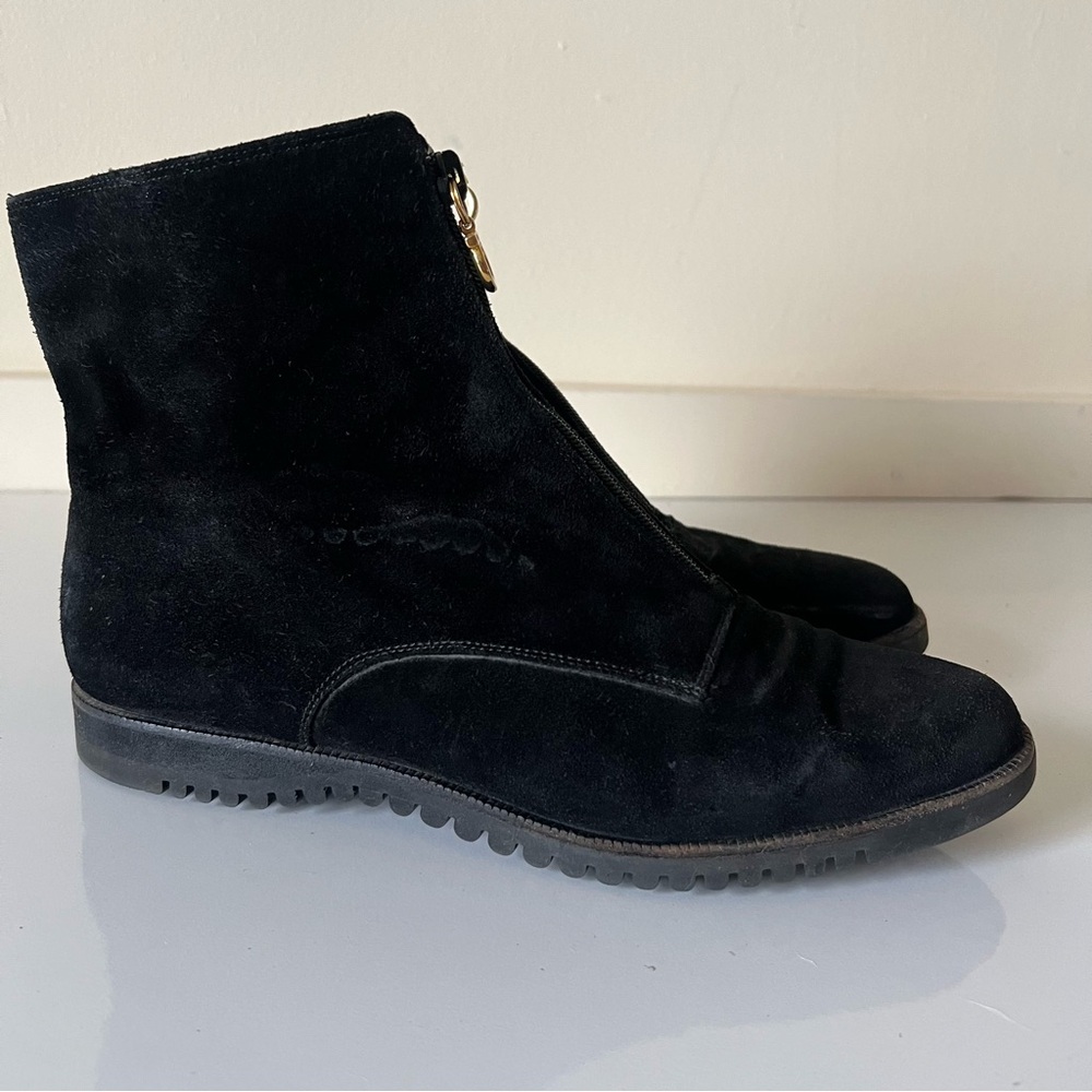 Salvatore Ferragamo Black Ankle Boots